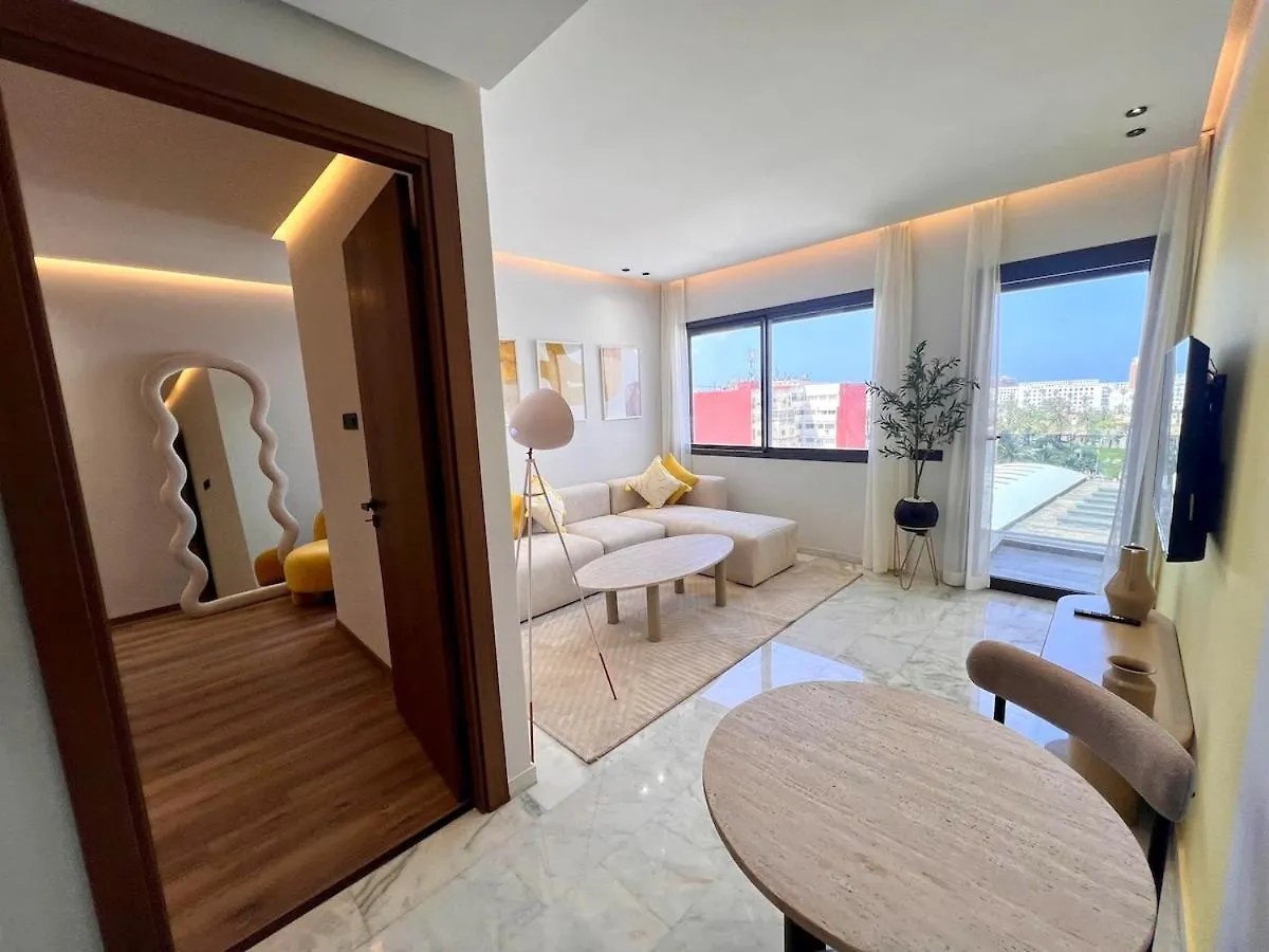 Ain Diab Sunrise Nest & Parking Apartment Casablanca